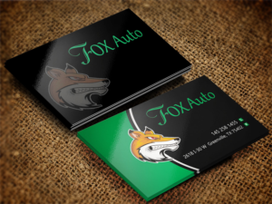 Diseño de Tarjeta de Presentación por Lanka Ama para Fox Auto | Diseño: #7405684