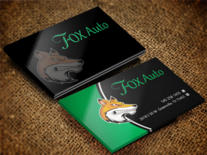 Diseño de Tarjeta de Presentación por Lanka Ama para Fox Auto | Diseño: #7405687