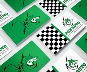Diseño de Tarjeta de Presentación por JK18 para Fox Auto | Diseño: #7405211