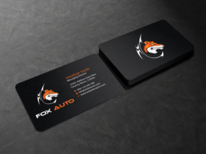 Business Card Design by Creations Box 2015 for Fox Auto | Design: #7406375