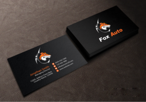 Business Card Design by Creations Box 2015 for Fox Auto | Design: #7406376