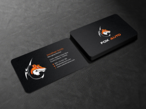 Business Card Design by Creations Box 2015 for Fox Auto | Design: #7406378