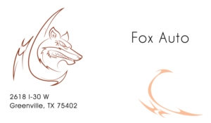 Design de Carte de Visite par Dwi Triono pour Fox Auto | Design : #7395585
