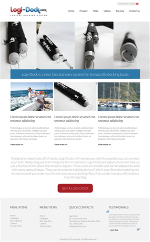 Web Design by Intricate for this project | Design: #1882861