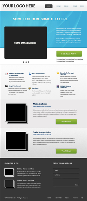 Web Design by tahir for this project | Design: #1856691