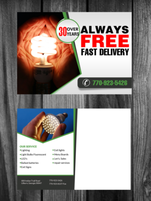 Postcard Design by creative.bugs for this project | Design: #7391458