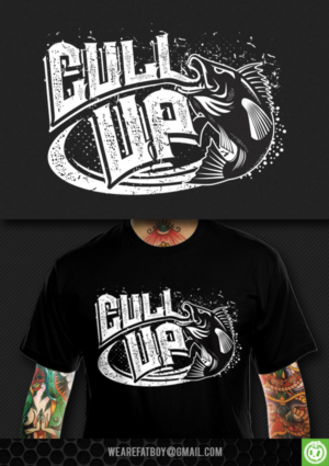 Cull Up fishing shirt bass tournament fishing | T-shirt Design by Fatboy Graphic