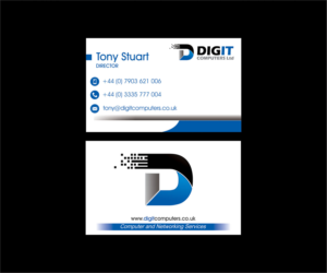 Business Card Design by Heri Susanto for Digit Computers Ltd | Design: #7447439
