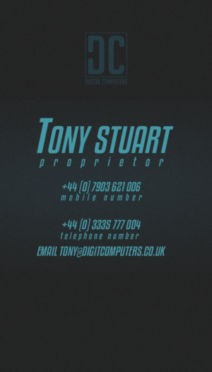 Business Card Design by krysP for Digit Computers Ltd | Design: #7427115