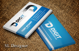 Business Card Design by SL Designer for Digit Computers Ltd | Design: #7455340