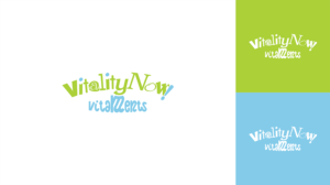 PUT ON TOP: Vitality Now!    THEN PUT UNDERNEATH: VitaMents | Logo Design by DoberMan