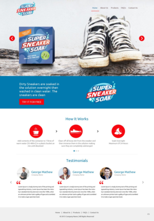 Web Design by pb for this project | Design: #7392919