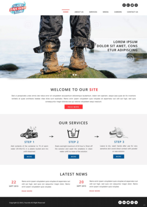 Web Design by pb for this project | Design: #7392929