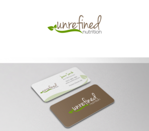 Design de Logo par JohnM. pour Unrefined Nutrition | Design : #7376925