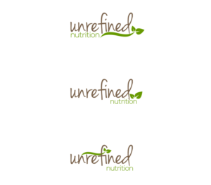 Design de Logo par JohnM. pour Unrefined Nutrition | Design : #7407657