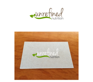 Design de Logo par JohnM. pour Unrefined Nutrition | Design : #7437329
