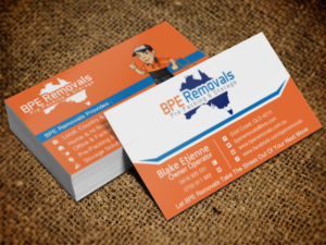 Visitenkarten-Design von Lanka Ama für BPE Removals | Design: #9463461