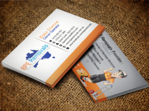 Visitenkarten-Design von Lanka Ama für BPE Removals | Design: #9463463