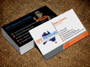 Visitenkarten-Design von Lanka Ama für BPE Removals | Design: #9463500