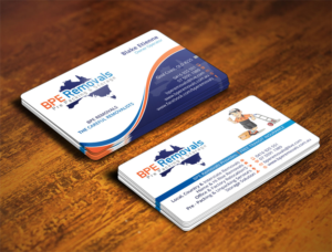 Business Card Design by Verified artistry (Design garden) for BPE Removals | Design: #9463944