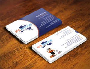 Business Card Design by Verified artistry (Design garden) for BPE Removals | Design: #9463959