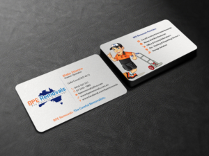 Business Card Design by Creations Box 2015 for BPE Removals | Design: #9469066