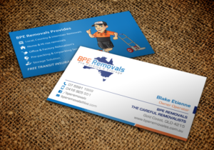 Business Card Design by chandrayaan.creative for BPE Removals | Design: #9468252