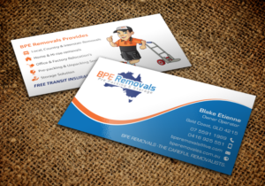 Business Card Design by chandrayaan.creative for BPE Removals | Design: #9468253
