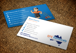 Business Card Design by chandrayaan.creative for BPE Removals | Design: #9468254