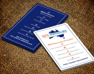 Business Card Design by chandrayaan.creative for BPE Removals | Design: #9497787
