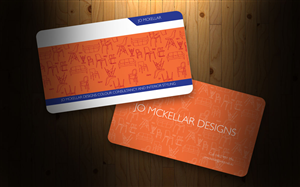 Design de Carte de Visite par ASA Designer pour Jo McKellar Designs | Design #1866609