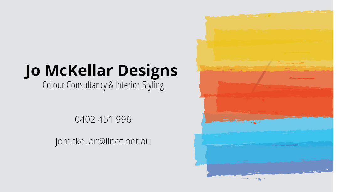 Business Card Design by Sucre for Jo McKellar Designs | Design #1867030