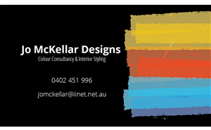 Business Card Design by Sucre for Jo McKellar Designs | Design: #1872804