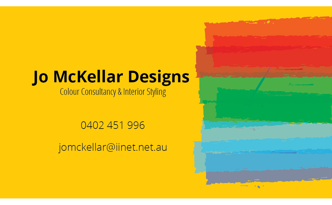 Business Card Design by Sucre for Jo McKellar Designs | Design #1872807
