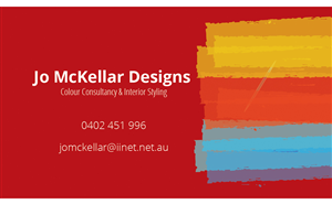 Business Card Design by Sucre for Jo McKellar Designs | Design: #1872815