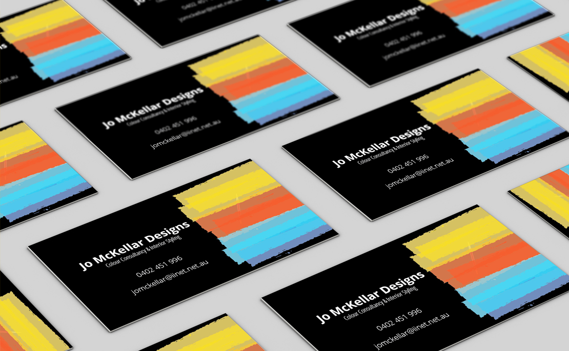 Business Card Design by Sucre for Jo McKellar Designs | Design #1873175