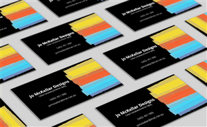 Business Card Design by Sucre for Jo McKellar Designs | Design: #1873175