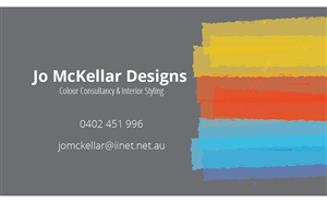 Business Card Design by Sucre for Jo McKellar Designs | Design: #1874634