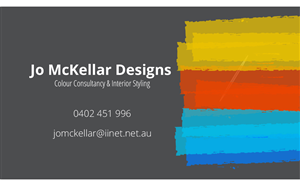 Business Card Design by Sucre for Jo McKellar Designs | Design: #1874844