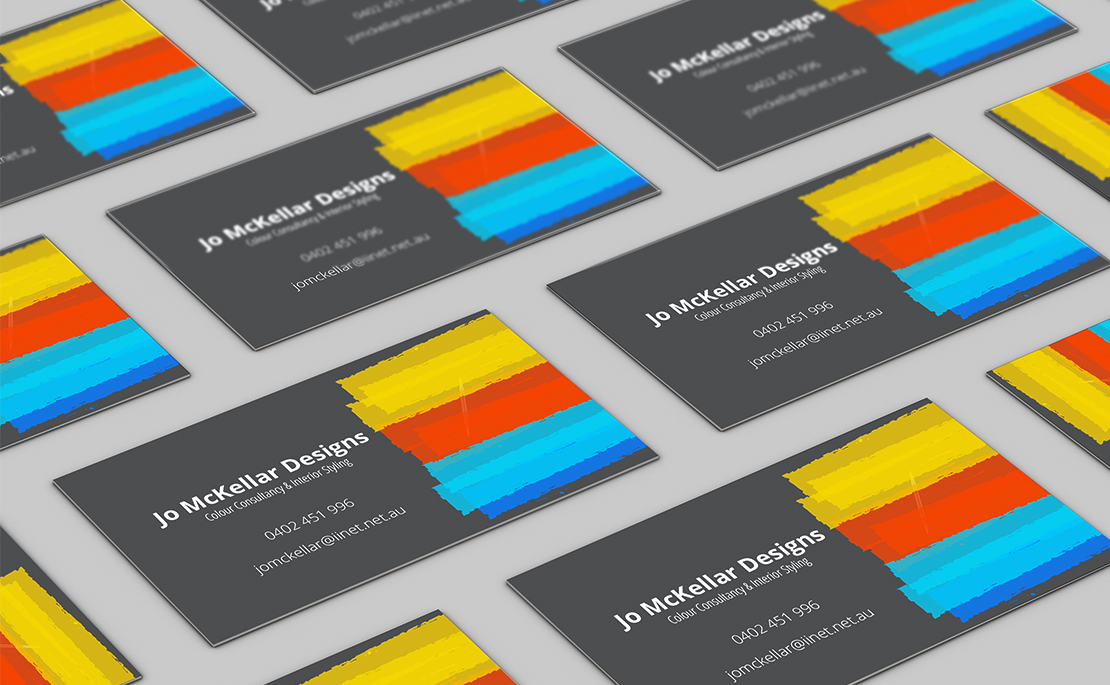 Business Card Design by Sucre for Jo McKellar Designs | Design #1874875