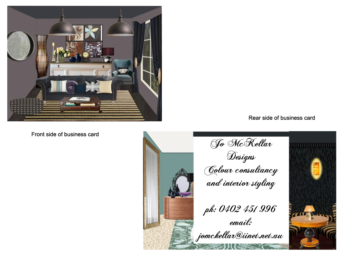 Diseño de Tarjeta de Presentación por MiHDesign para Jo McKellar Designs | Diseño #1872193