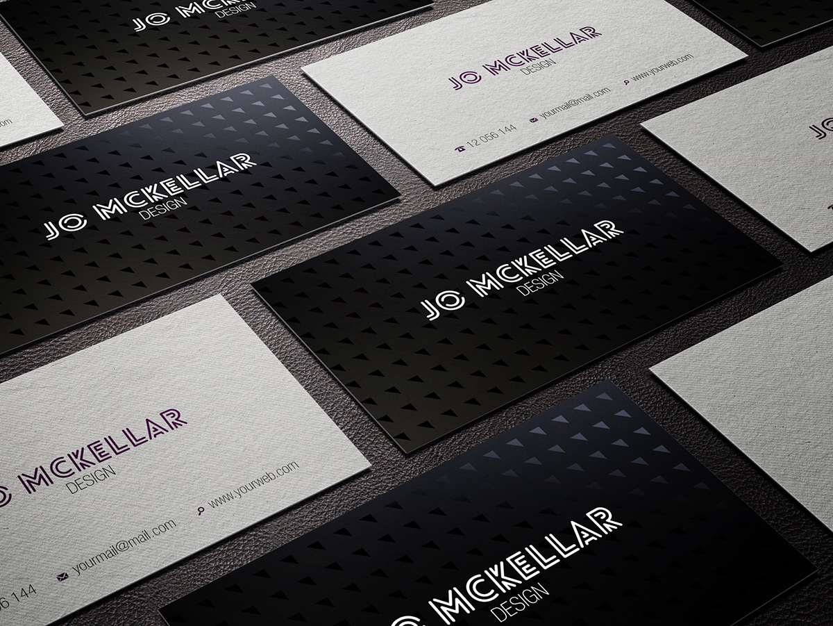 Business Card Design by Dub Coonco for Jo McKellar Designs | Design: #1875631
