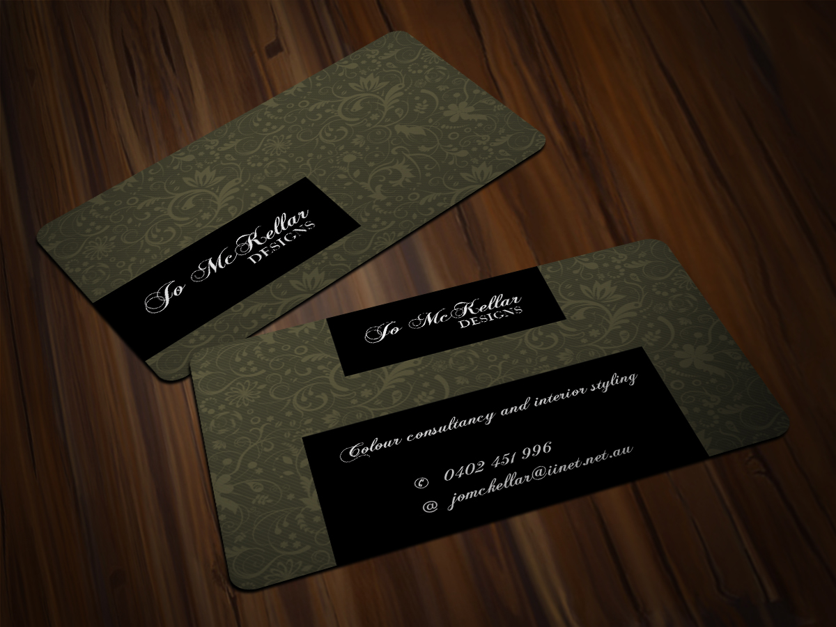 Diseño de Tarjeta de Presentación por Scorpius design para Jo McKellar Designs | Diseño #1871370