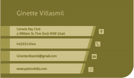 Business Card Design by mush
