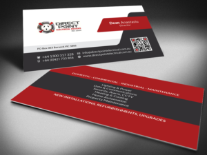 Visitenkarten-Design von Selda für Direct Point Electrical Pty Ltd | Design: #7386497
