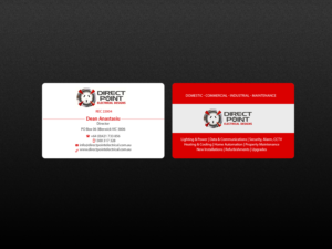 Business Card Design by Creations Box 2015 for Direct Point Electrical Pty Ltd | Design: #7383307