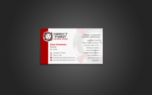 Business Card Design by chandrayaan.creative for Direct Point Electrical Pty Ltd | Design: #7558826
