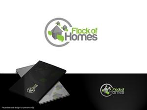 Flock of Homes | Logo Design by ArtSamurai