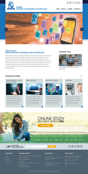Web-Design von RupalTechno für dieses Projekt | Design: #7391166