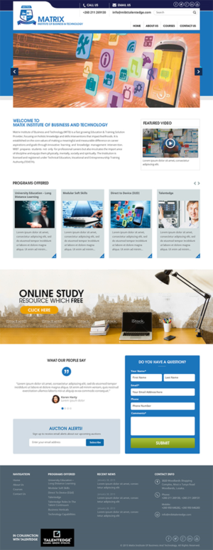 Web Design by RupalTechno for this project | Design: #7397074